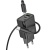 мережевий зарядний пристрій hoco n61 1usb/18w/qc3.0 + 1type-c/20w/pd + (type-c - type-c) (чорний) 
