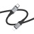 кабель hoco x102 type-c - lightning 27w/1m (чорний) 
