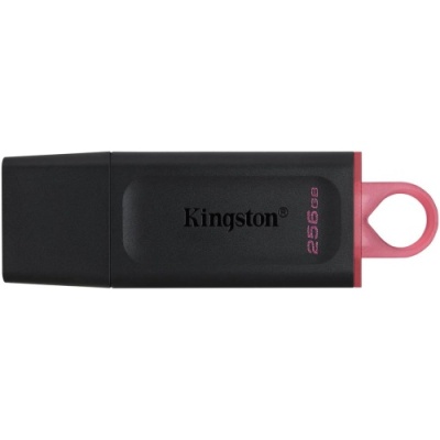 usb флеш-накопичувач kingston data tr exodia 256gb 3.2 (чорно-рожевий) 