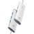 usb hub baseus lite series 4-port (usb-a to usb 3.0*4) (wkqx030002) 25cm white 
