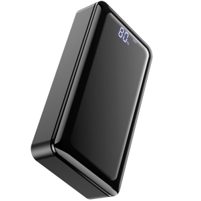 додаткова батарея power bank borofone bj8 extreme 30000 mah (чорний) 