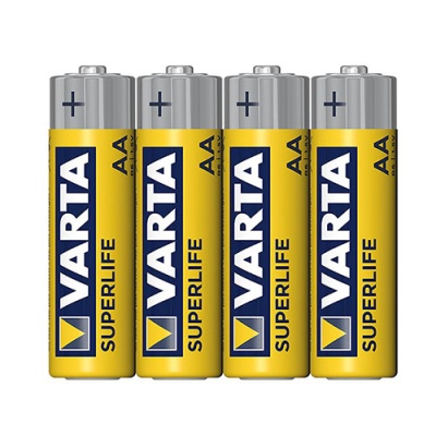 батарейка varta r6 aa superlife (4шт) 