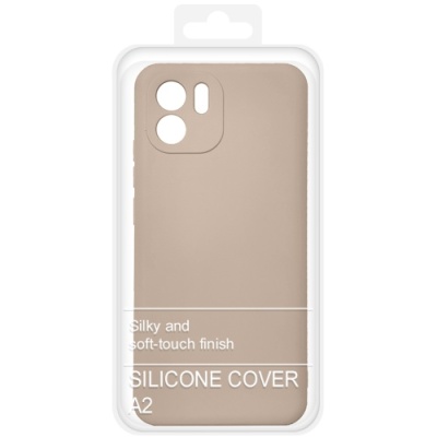Купить силіконовий чохол soft silicone case для xiaomi redmi a1/a2 (пудра) онлайн
