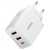 мережевий зарядний пристрій baseus cube fast charger eu cluster (p10111402213-00) 2usb/qc3.0 + 1type-c/30w/pd (білий) 