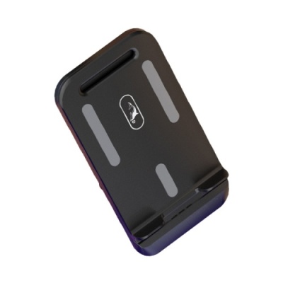 тримач skydolphin sh11 plastic shell desktop support (чорний) 