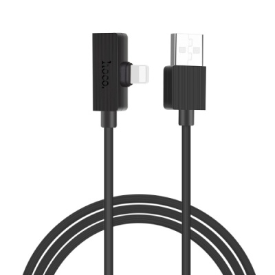 перехідник hoco ls9 lightning - (lightning audio+lightning charge) 1.2m (чорний) 