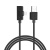 перехідник hoco ls9 lightning - (lightning audio+lightning charge) 1.2m (чорний) 