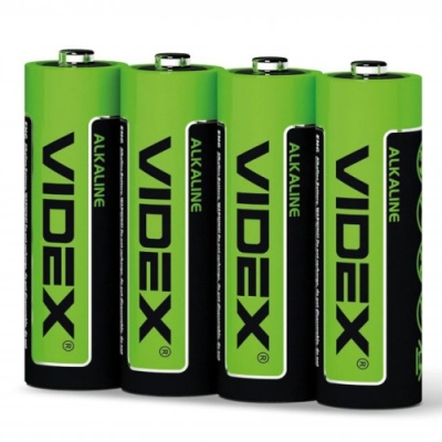 батарейка videx lr6 aa (4шт) 