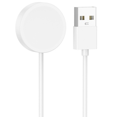 зарядний пристрій для смарт-годинника hoco y23/y23 ultra магнітний (білий) 