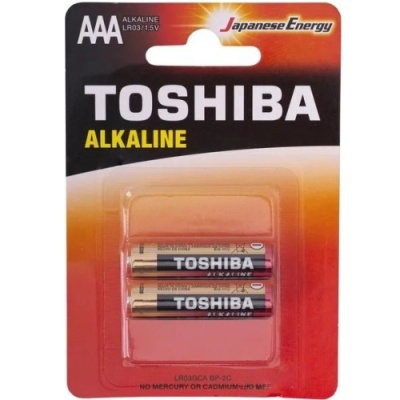 батарейка toshiba lr3 bl (2шт) 