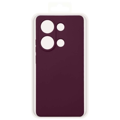 Купить чохол soft silicone case full для xiaomi redmi note 13 4g (бордовий) онлайн