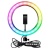 кільцева лампа rgb crystal 3d-20 20cm 
