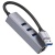 usb hub hoco hb34 easy link gigabit ethernet adapter (usb to usb3.0*3+rj45) 0,15m. metal grey 