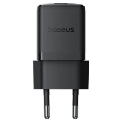 мережевий зарядний пристрій baseus palm fast charger (p10111605113-00) 1type-c/30w/pd (чорний) 