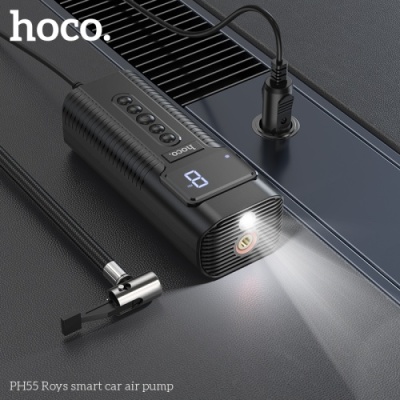 Автомобільний компресор Hoco PH55 (Чорний)