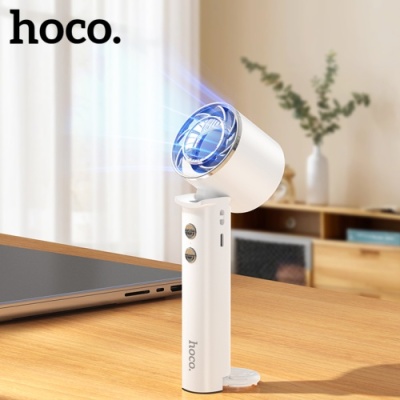 вентилятор портативний hoco hx61 (білий) 