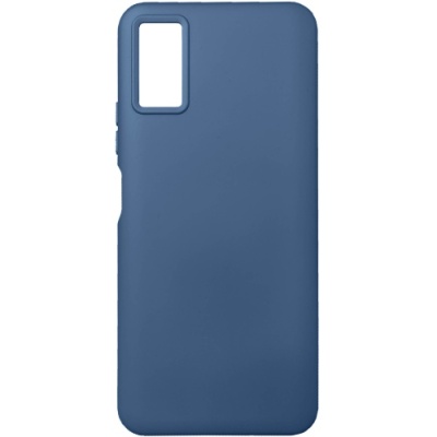 Купить силіконовий чохол soft silicone case для zte blade a71 - dark blue онлайн