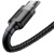 кабель baseus cafule usb - microusb 2.4a/0.5m (camklf-ag1) (black-grey) 