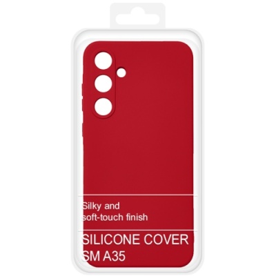 Купить чохол soft silicone case full для samsung a356 galaxy a35 5g (червоний) онлайн