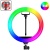 кільцева лампа rgb crystal 3d-33 33cm 