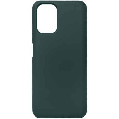 Купить силіконовий чохол soft silicone case для xiaomi redmi note 10/note 10s/poco m5s - midnight green онлайн