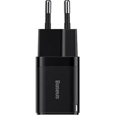 мережевий зарядний пристрій baseus gan3 fast charger eu (ccgn010101) 1type-c/30w/pd (чорний) 