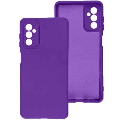 Купить чохол soft silicone case full для samsung m526 galaxy m52 5g (бузковий) онлайн