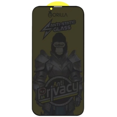 захисне скло gorilla privacy для apple iphone 13 pro max/14 plus (чорний) 