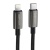 Кабель Acefast C23-01 Type-C - Lightning (1.2М) (чорний) кабель acefast c23-01 type-c - lightning (1.2м) (чорний)