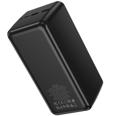 додаткова батарея power bank borofone bj80c power pd20w+qc3.0 22.5w 50000 mah (чорний) 