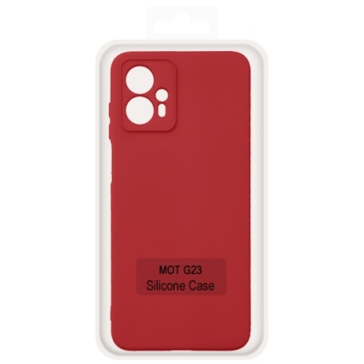 Купить чохол soft silicone case full для motorola g13/g23 (red) онлайн