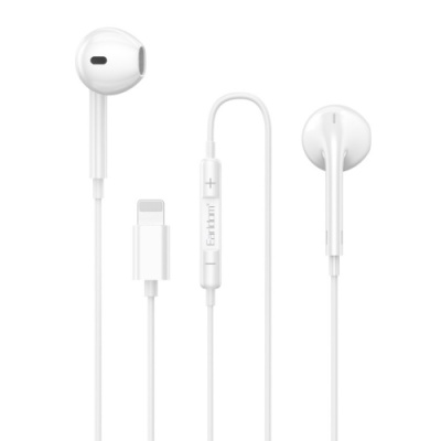 навушники earldom et-e69 lightning (ctia standart) white 
