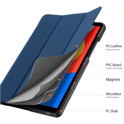 Купить чохол dux ducis domo для xiaomi redmi pad se 8.7 (blue) онлайн