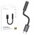 перехідник borofone bv15 type-c - 3.5 audio jack (чорний) 