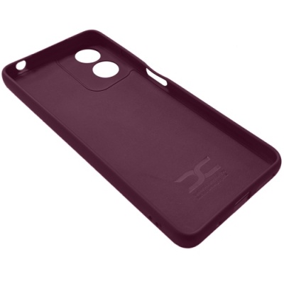 Купить силіконовий чохол soft silicone case для motorola g04/g04s/e14 (бордовий) онлайн