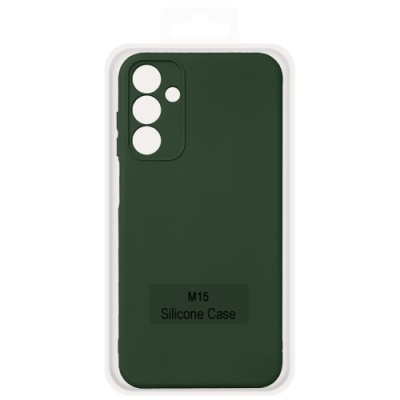 Купить чохол soft silicone case full для samsung m156 galaxy m15 5g (dark green) онлайн