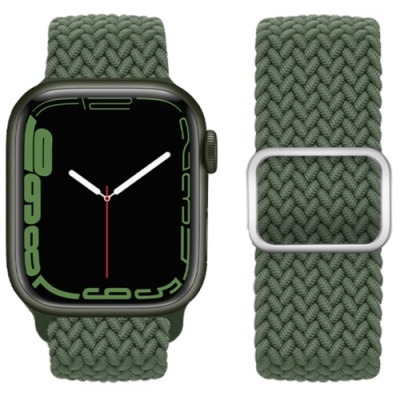 ремінець hoco wa05 для apple watch 1-11 (38/40/41mm) (dark olive green) 