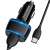 Автомобільний Зарядний Пристрій Borofone BZ14 2USB/2.4A + (USB - Type-C)(Чорний)