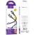 Кабель Hoco X109 Silicone (PD) Type-C - Lightning 27W/2m (Чорний) кабель hoco x109 silicone (pd) type-c - lightning 27w/2m (чорний)