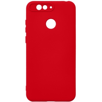 Купить чохол soft silicone case full для huawei y6 2018 (red) онлайн