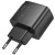 Мережевий Зарядний Пристрій Hoco CS61A 1USB/18W/QC3.0 + 1Type-C/30W/PD (Чорний) мережевий зарядний пристрій hoco cs61a 1usb/18w/qc3.0 + 1type-c/30w/pd (чорний)