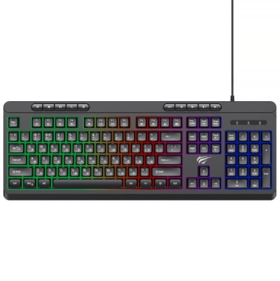 клавіатура провідна havit hv- kb907l black 