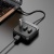 usb hub hoco hb31 easy 4-in-1 converter (type-c to usb3.0*4) 0,2m. black 