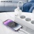 мережевий зарядний пристрій borofone bas44a 1usb/18w/qc3.0 + 1type-c/20w/pd + (type-c - lightning) (білий) 