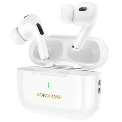 бездротові навушники (tws) borofone bw59 plus (білий) 
