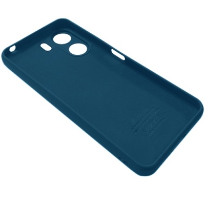 Купить чохол soft silicone case full для xiaomi redmi 13c/poco c65 (темно-синій) онлайн