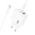 Мережевий Зарядний Пристрій Hoco CS55A 1USB/18W/QC3.0 + 1Type-C/30W/PD + (Type-C - Type-C) (Білий) мережевий зарядний пристрій hoco cs55a 1usb/18w/qc3.0 + 1type-c/30w/pd + (type-c - type-c) (білий)