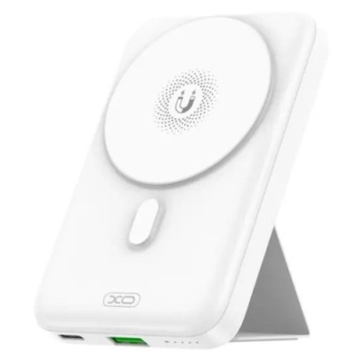 додаткова батарея power bank xo pr211 magnetic 15w wireless charging 10000 mah (білий) 