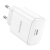 Мережевий Зарядний Пристрій Borofone BA81A Power 1Type-C/20W/PD (Білий) мережевий зарядний пристрій borofone ba81a power 1type-c/20w/pd (білий)
