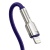 кабель baseus cafule metal (pd) type-c - lightning pd20w/2m (catljk-b05) (purple) 